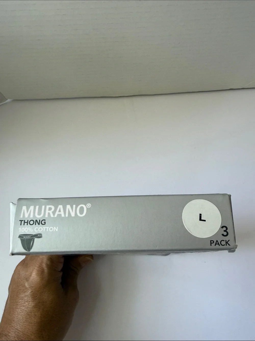 Murano Men's 3-Pack Briefs in Black, Navy, Brown #620